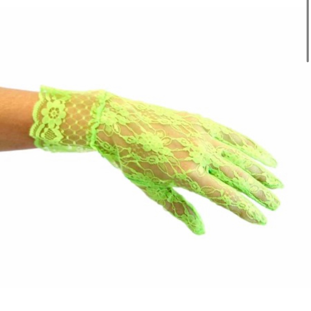 COPY - Hollywood Nights Neon Lace Glove
